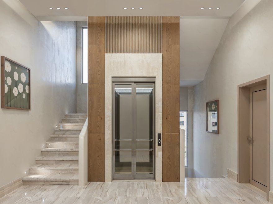 温馨简约的住宅室内设计 -1