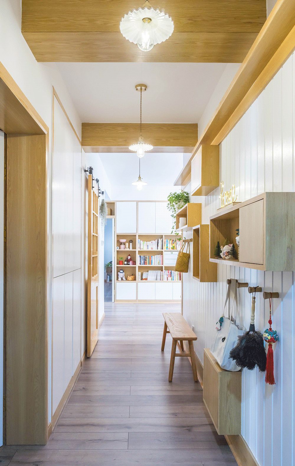 武汉 120㎡日式家居,收纳无死角,动线优化,生活更舒适-18