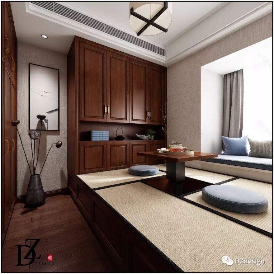 新中式家居设计 | 雅物韵意,清气两相宜-44