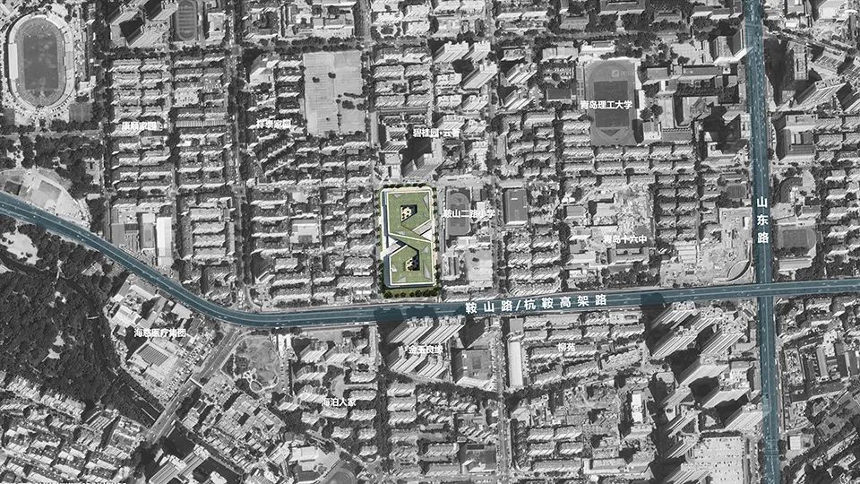 【AT】北京建院马泷新作｜青岛浪潮大数据中心，超长建筑的“无限环”整合术-13