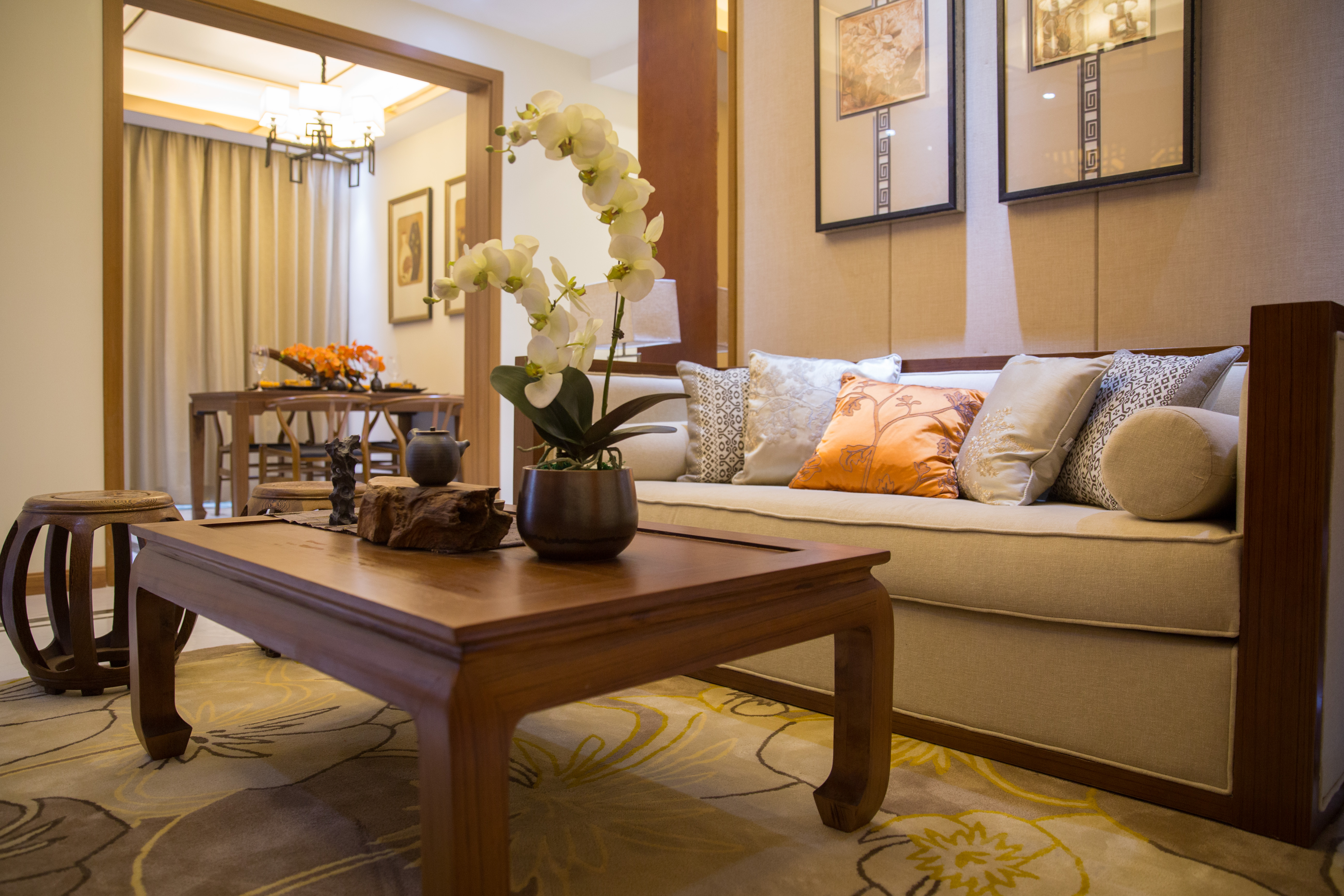 珠海书香门邸 | 现代简约的中式美学空间-17