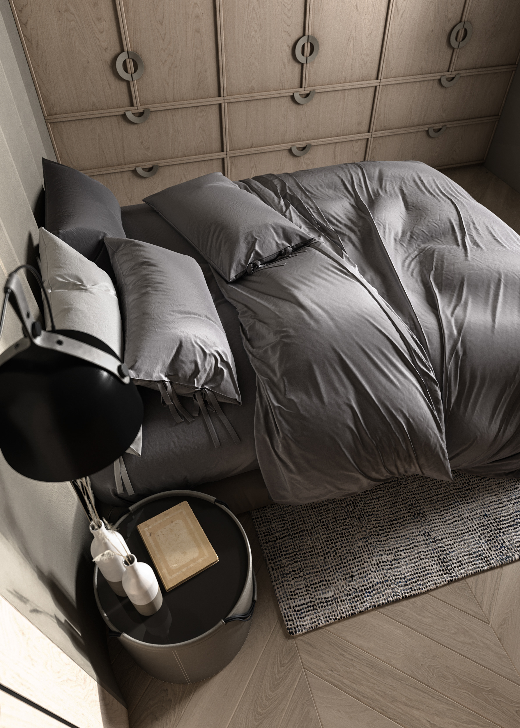 Guryevskaya Sloboda 村住宅室内设计丨Sergey Kachalov-22