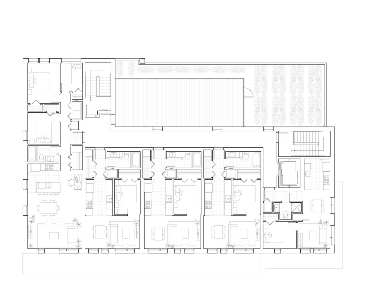 加拿大魁北克城 Hubert 公寓丨Quinzhee Architecture-47