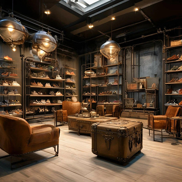 蒸汽朋克风格鞋店-2