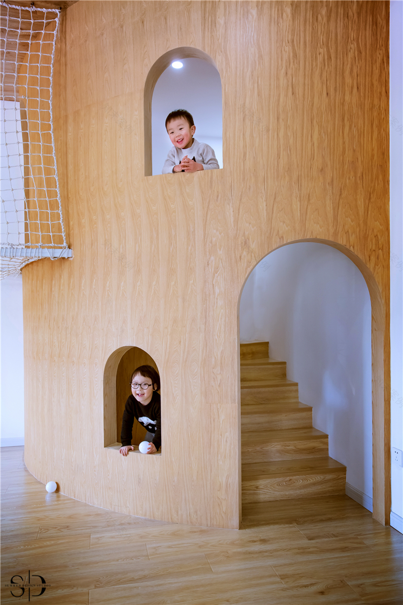 北欧风情的亲子民宿设计-12