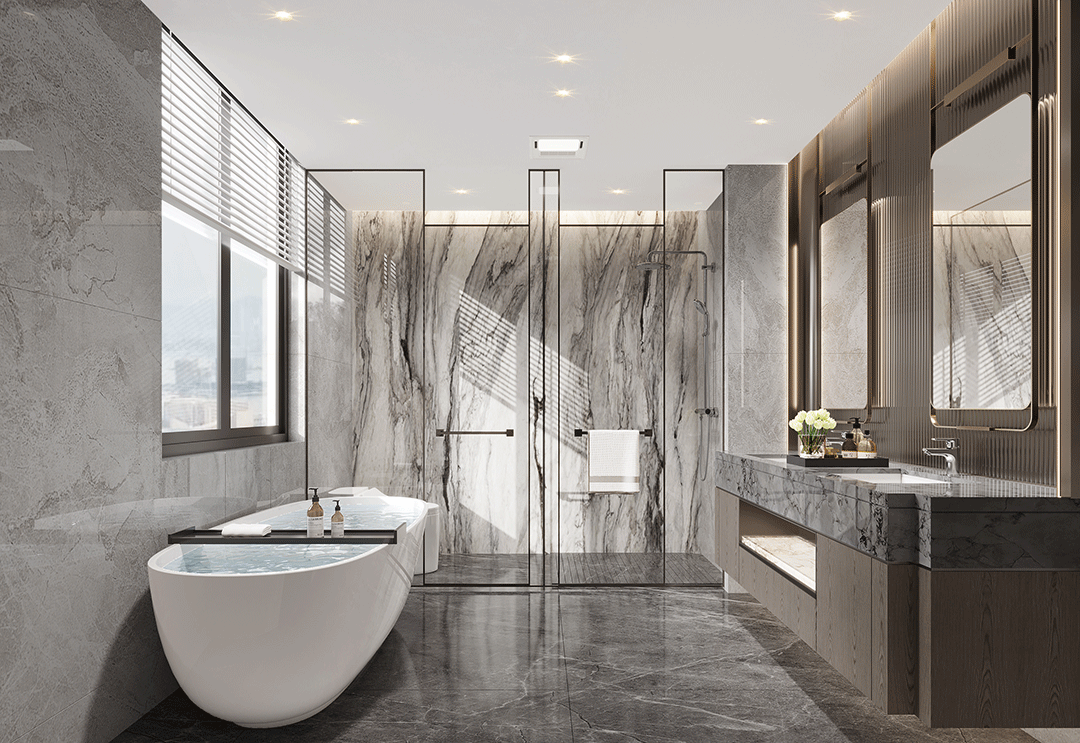 杭州龙湖丰收湖大平层样板间丨中国杭州丨北京靳朝晖设计有限公司-74