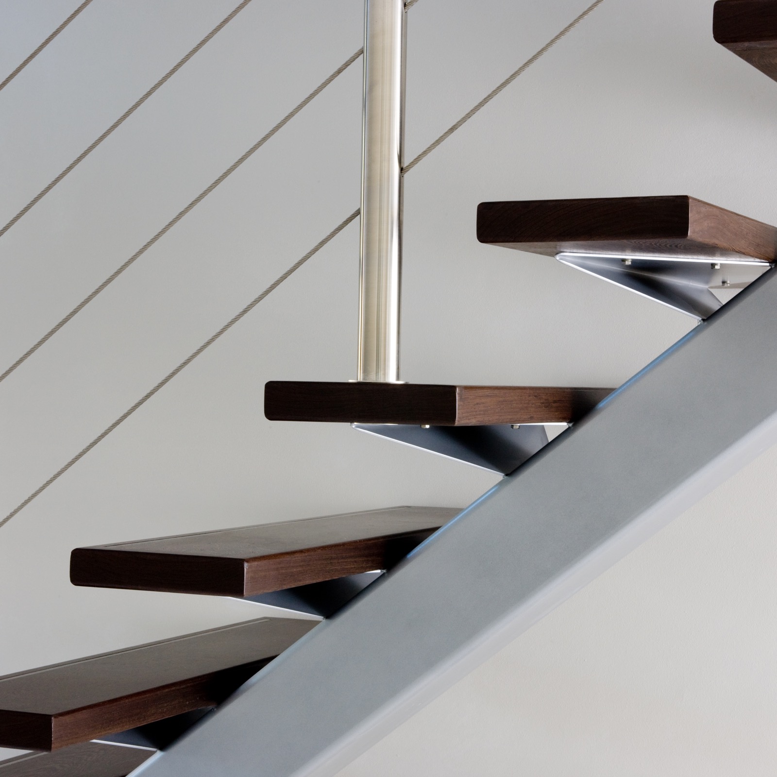 Stairwell with floating steps-6