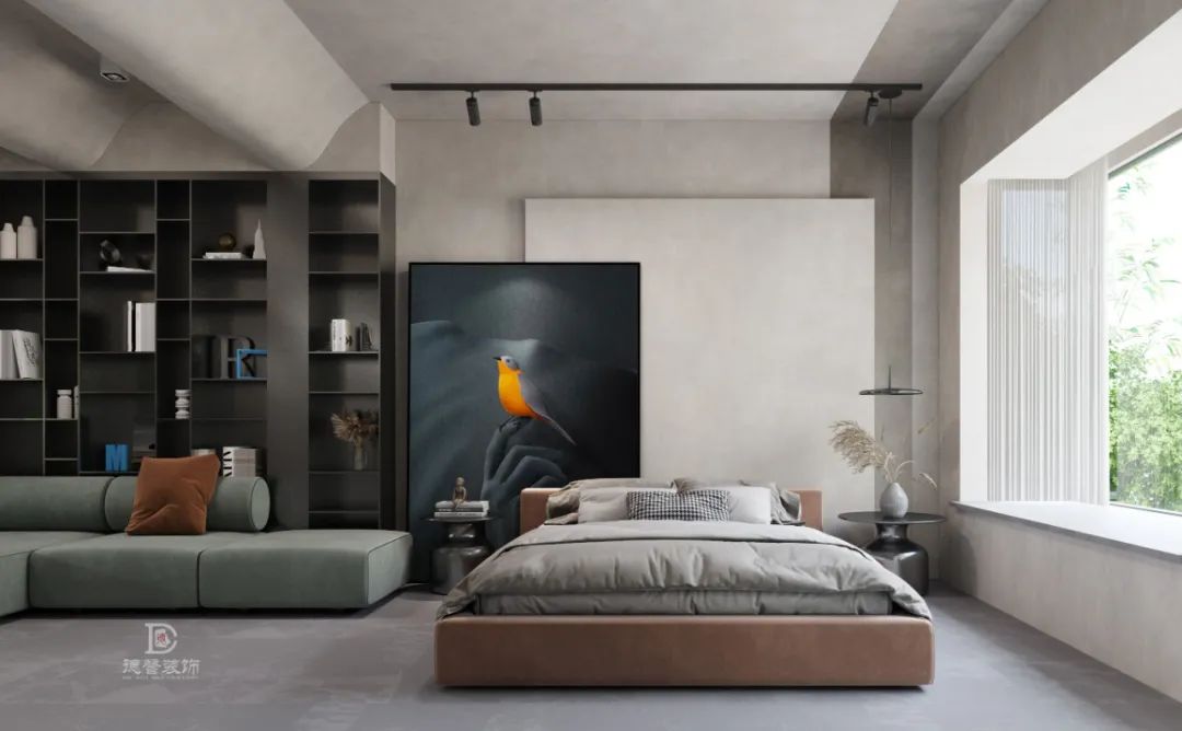 广州琶洲雅郡花园现代法式混搭别墅设计丨中国广州丨德馨装饰-28