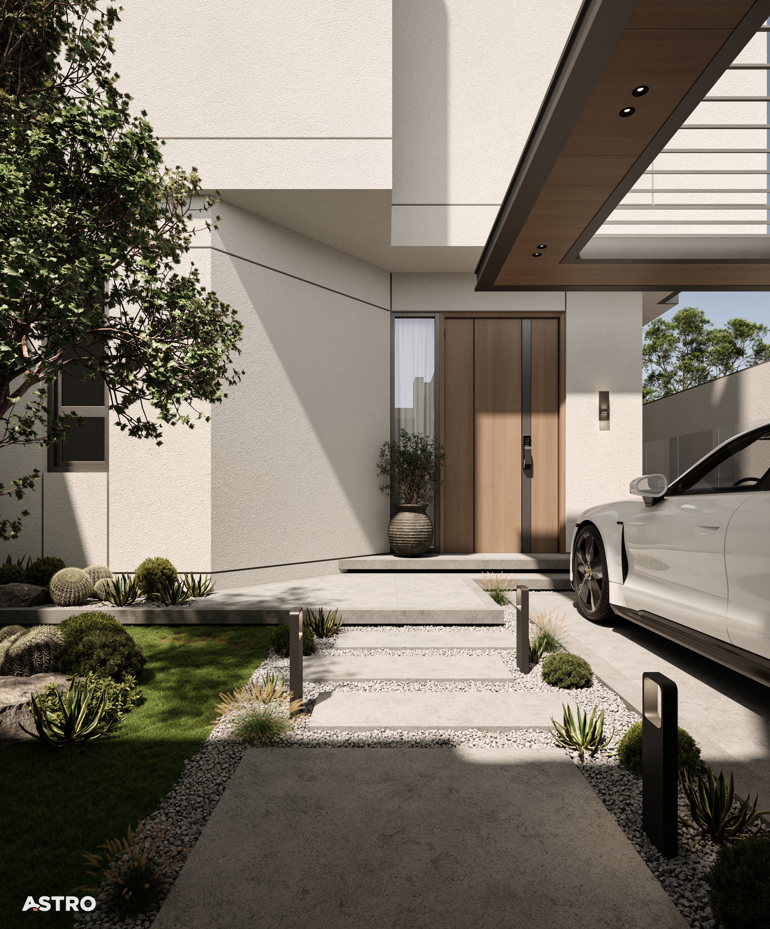 简约别墅设计丨沙特阿拉伯丨Astro Architects-10
