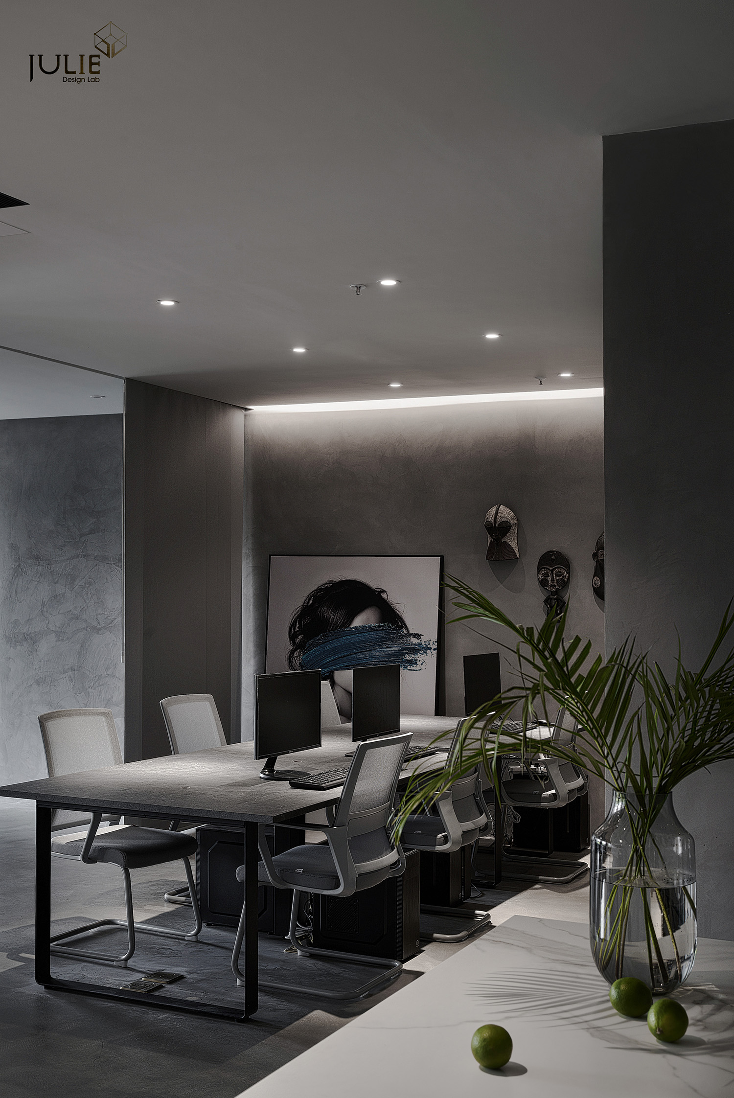 滨江分公司打造高级灰神秘空间-21