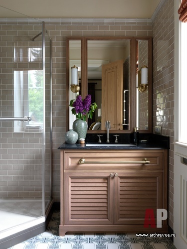 莫斯科郊外美式古典风格带阁楼乡村住宅室内设计丨俄罗斯莫斯科-39