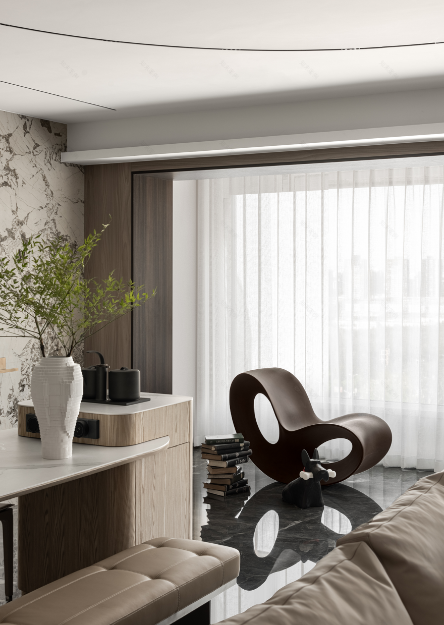 首发 . 孙谱淳|北京 358㎡ 天际大平层!【环球设计2992期】-21