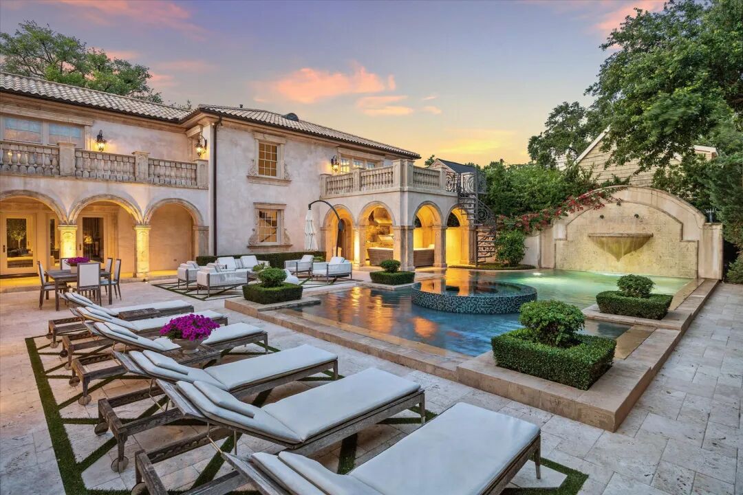重焕新生的地中海庄园：休斯顿RiverOaks的永恒奢华-13