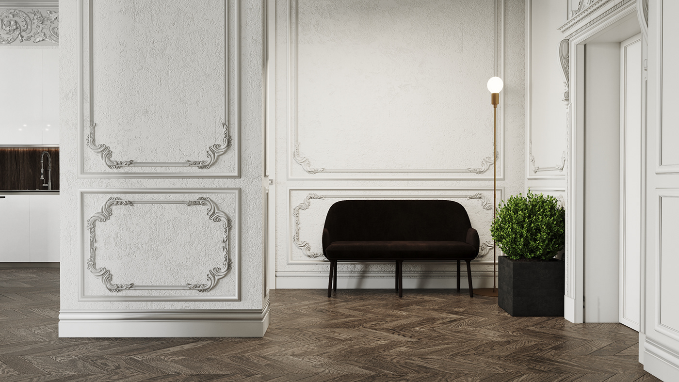 俄罗斯诺沃西比尔斯克 159 平米别墅,古典与现代风格完美融合-12