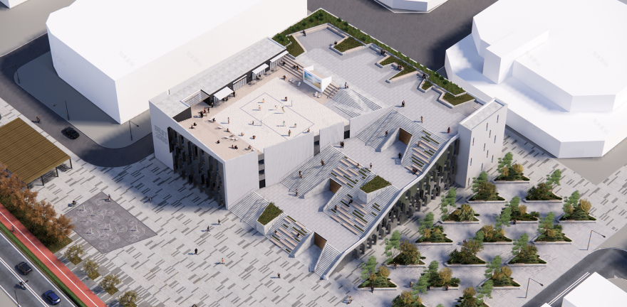 四分之一的两个正方形丨白俄罗斯布列斯特丨LEVEL80 | architects-18