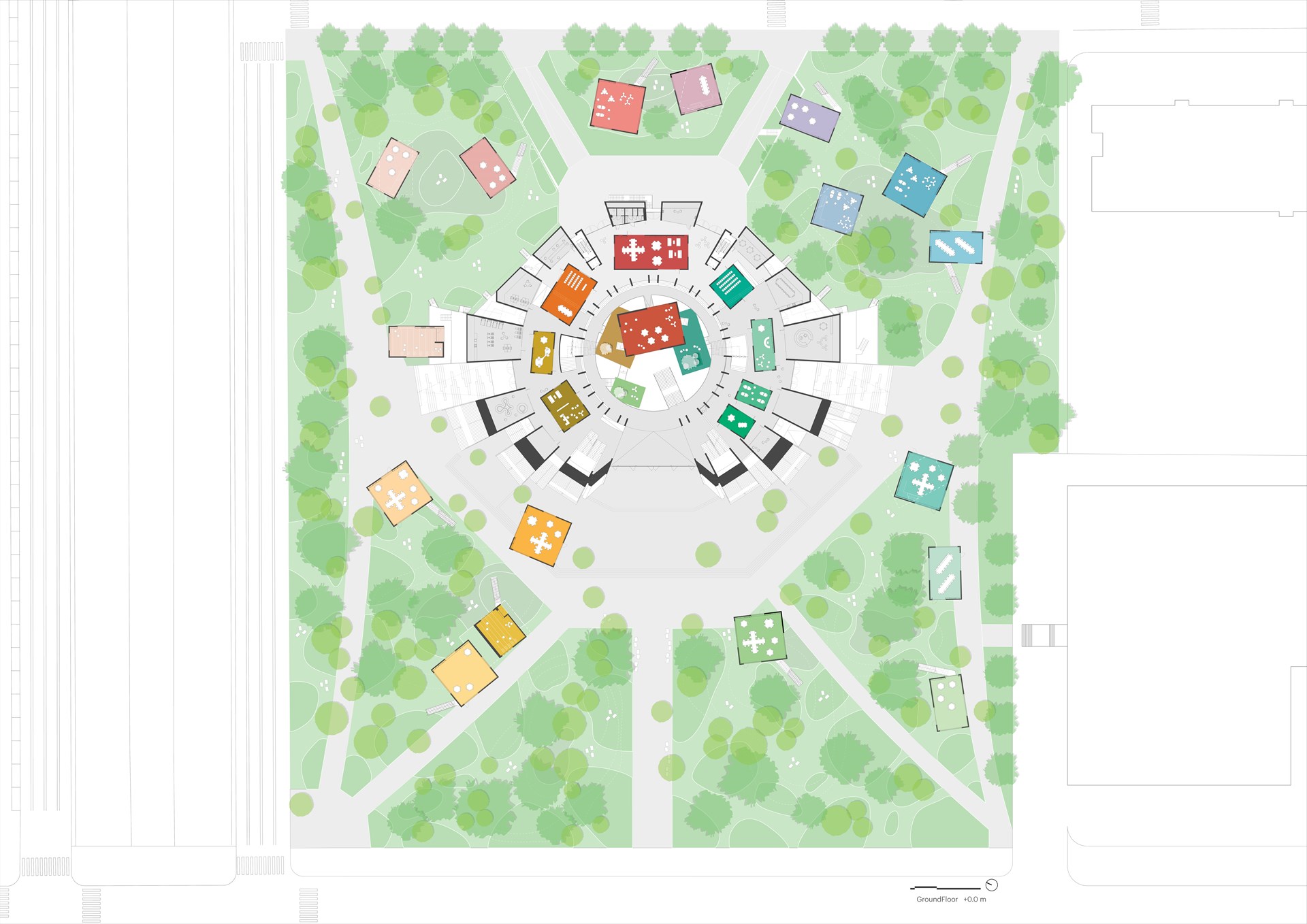 阿尔巴尼亚地拉那金字塔改造项目丨MVRDV-77