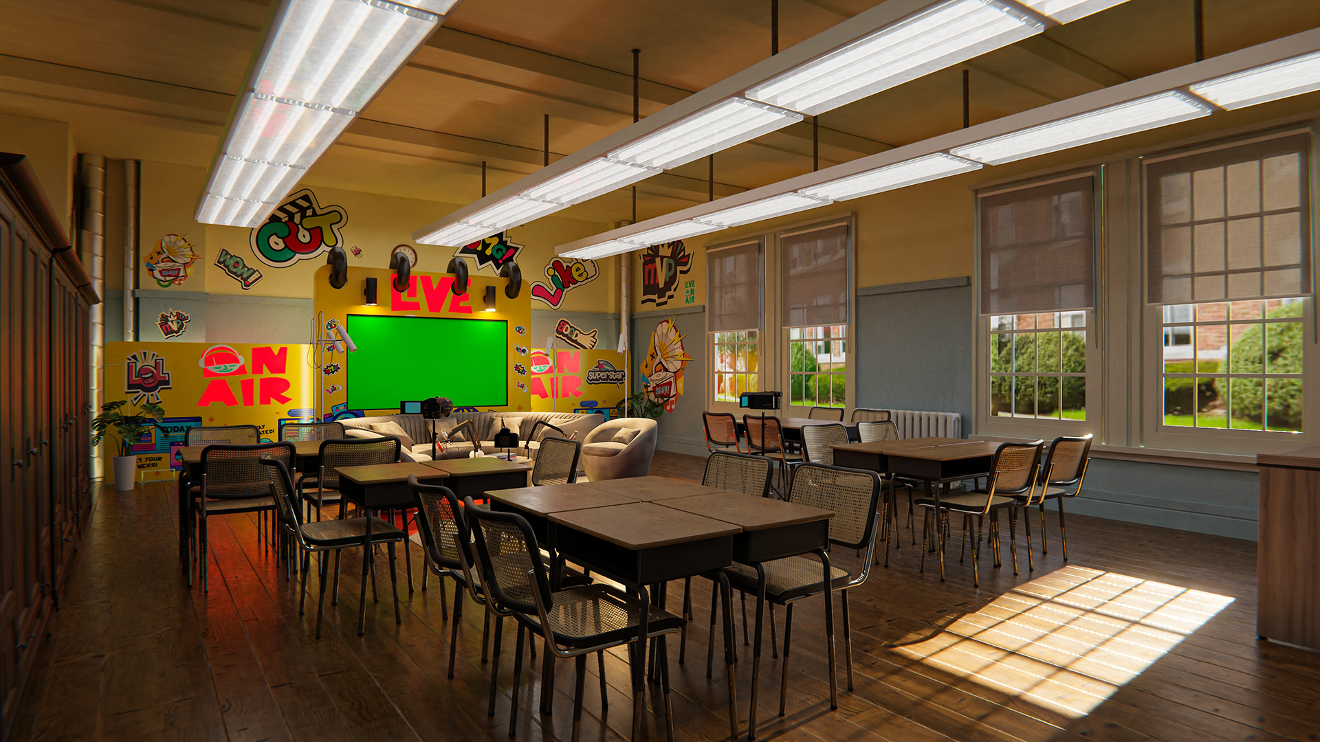 Custom Virtual Green Screen Studios – Real Client-13