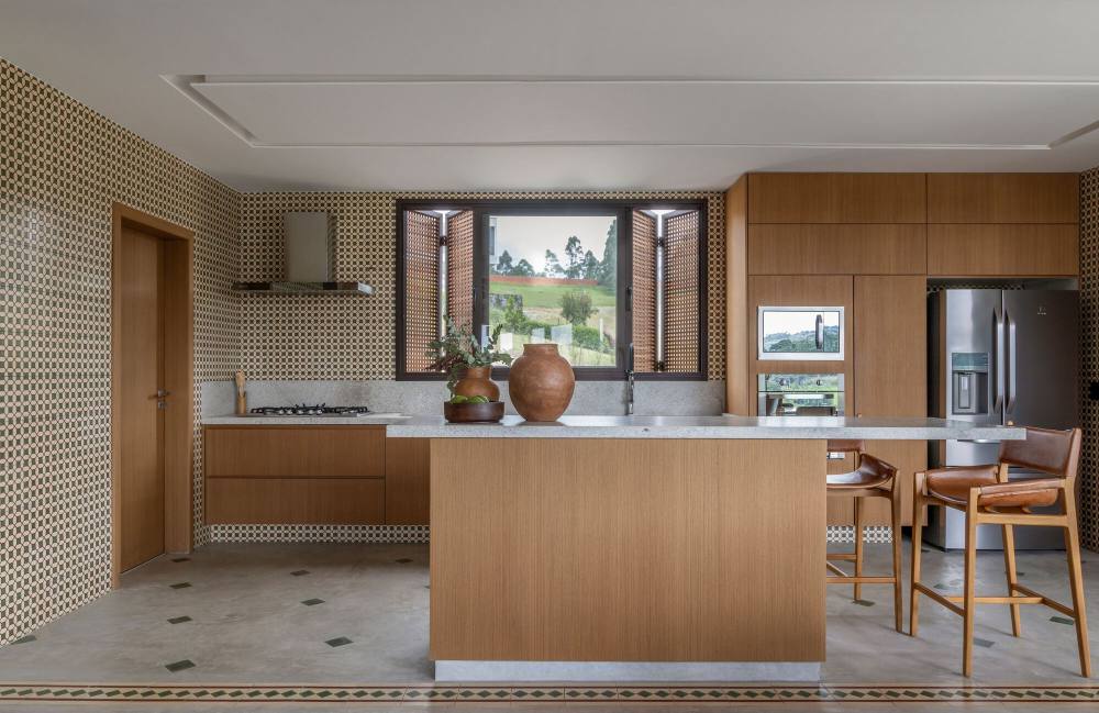 与地形融为一体充满活力的回旋镖乡村别墅设计丨IN HOUSE建筑和室内设计团队-28