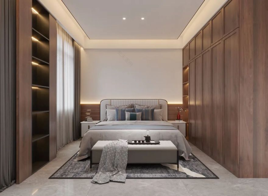 河北·大城凤凰城 | 500m²新中式风格别墅 凸显古典风韵的东方优雅-43