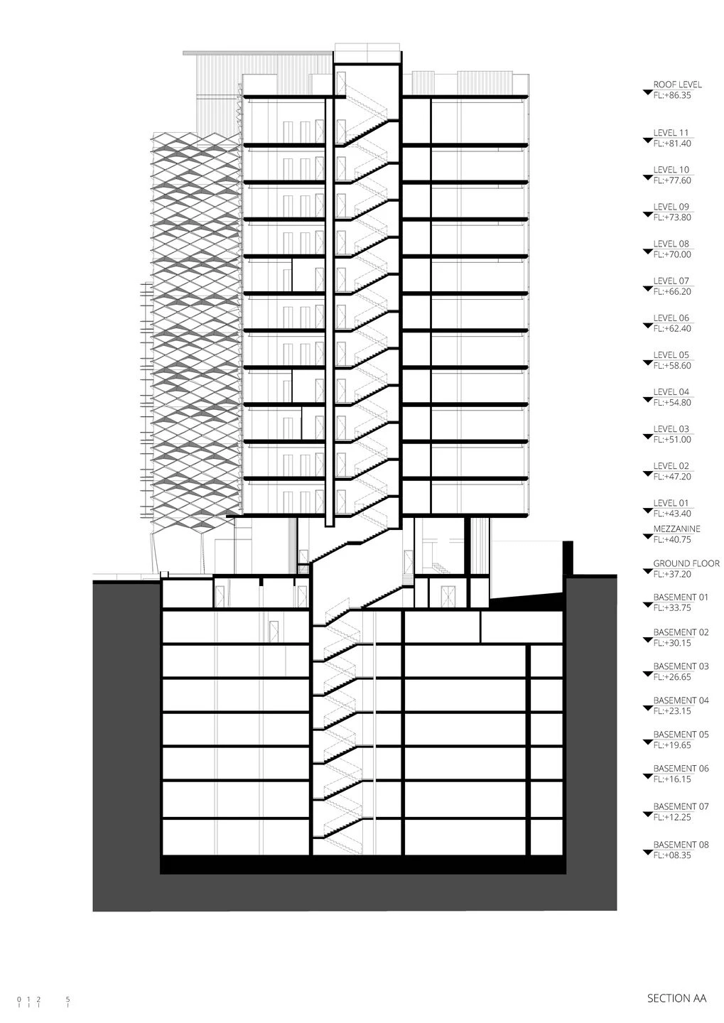 第一国民银行总部丨黎巴嫩贝鲁特丨Raed Abillama Architects-16