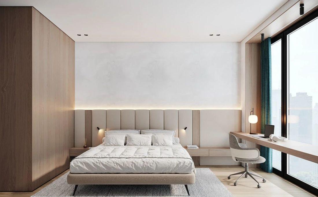 顾念安 88㎡现代素雅家居设计，简约中见精致-22