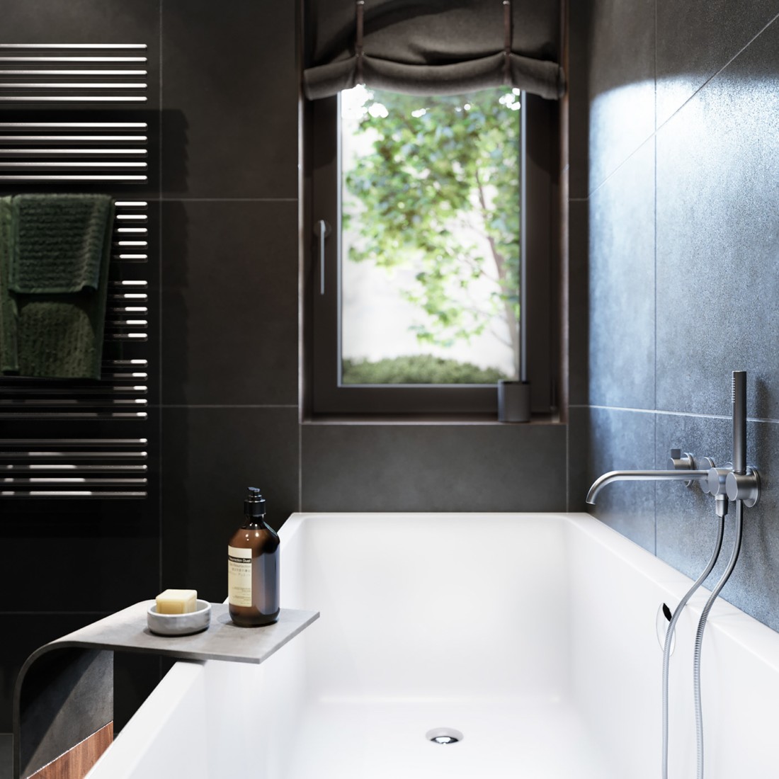 乌克兰 116㎡惊艳红色时尚美宅-55