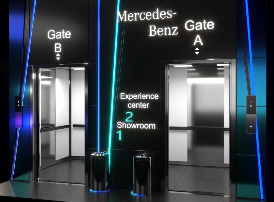 Mercedes Benz Egypt Showroom and Experience center-26