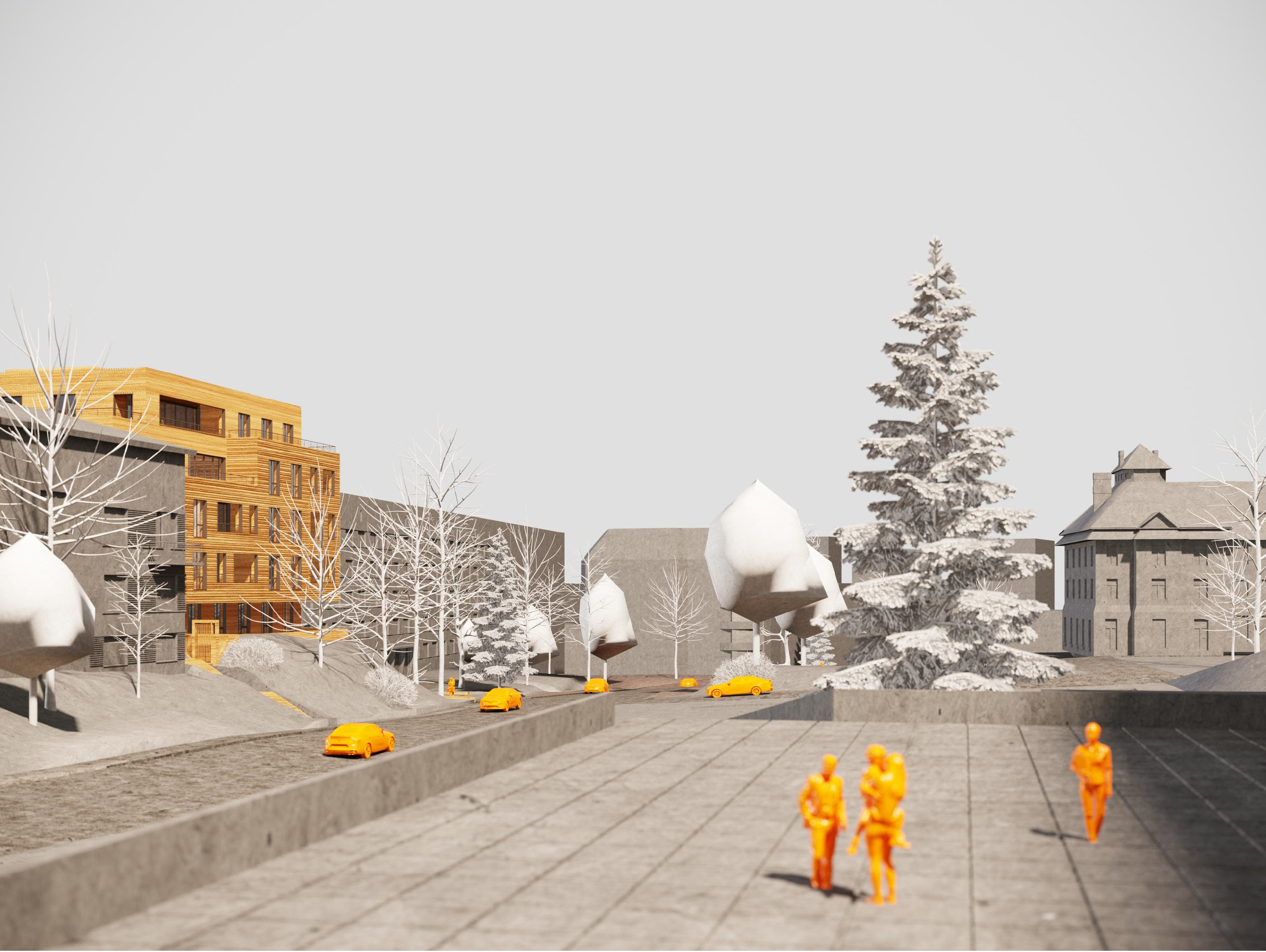 Residential apartment building, Lviv, Ukraine-7