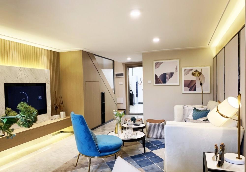 汤逊湖畔欧亚达云庭轻奢 LOFT，小空间大设计-5