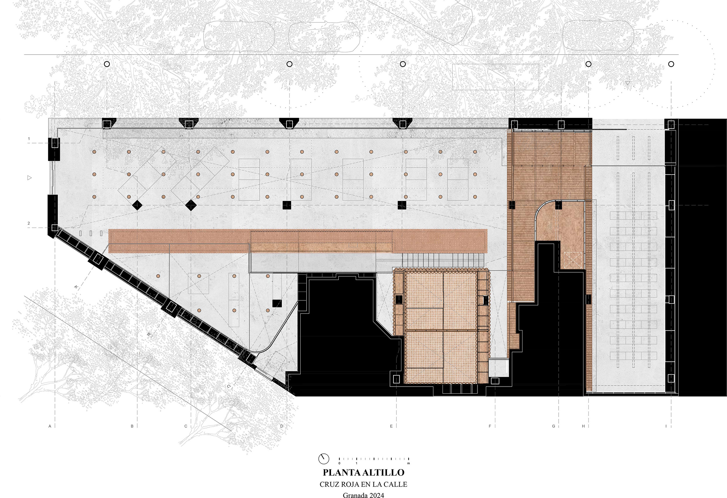 街道边的红十字会丨西班牙格拉纳达丨Tomás García Píriz Studio-53