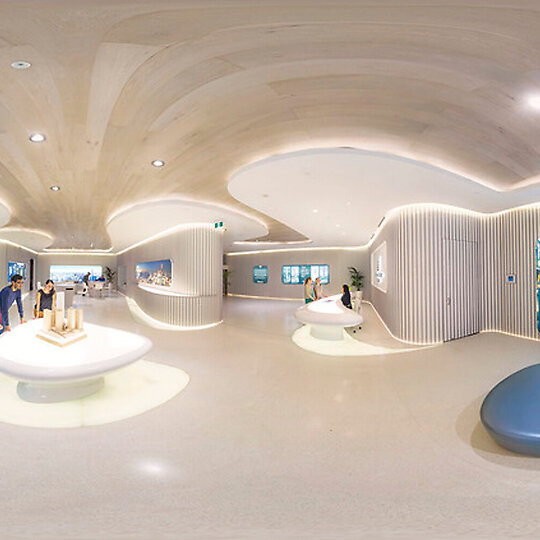 Greenland display suite by PTW and LAVA | Australian Interior Design Awards-7