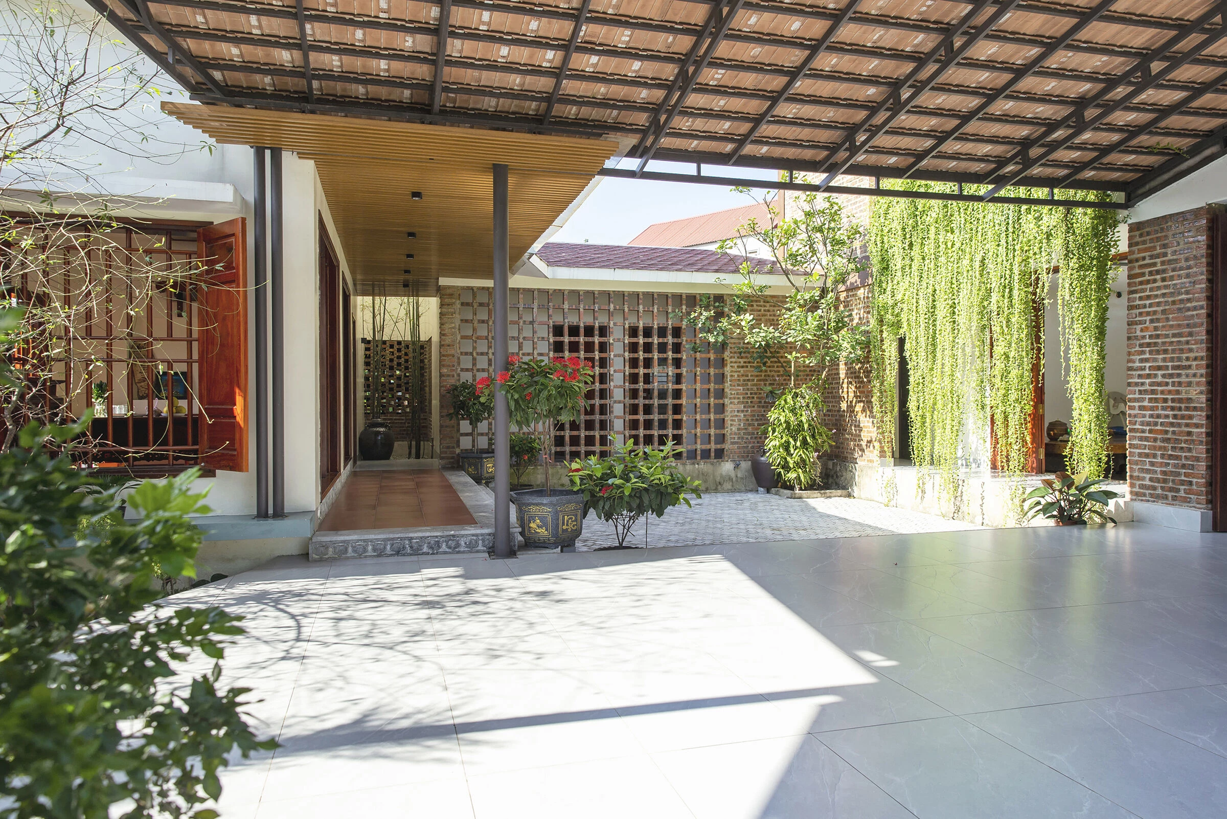 T3 House · 传统与现代相融合的乡村住宅设计丨越南丨ecmo architect-27