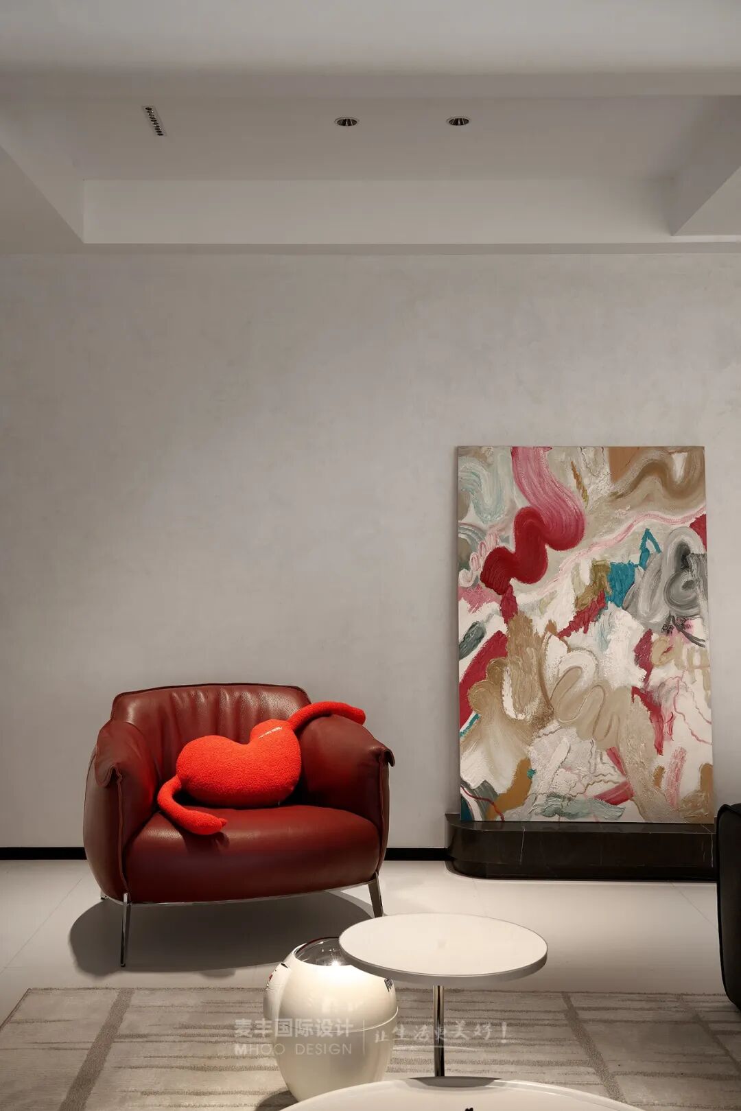 MHOO|禧瑞江南200㎡现代风：每一处留白都盛着生活的诗意-27