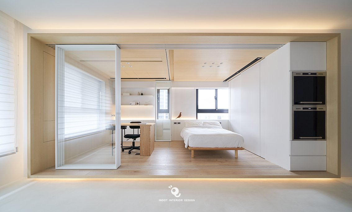 板桥 15 坪小宅弹性空间设计丨虫点子创意设计-12