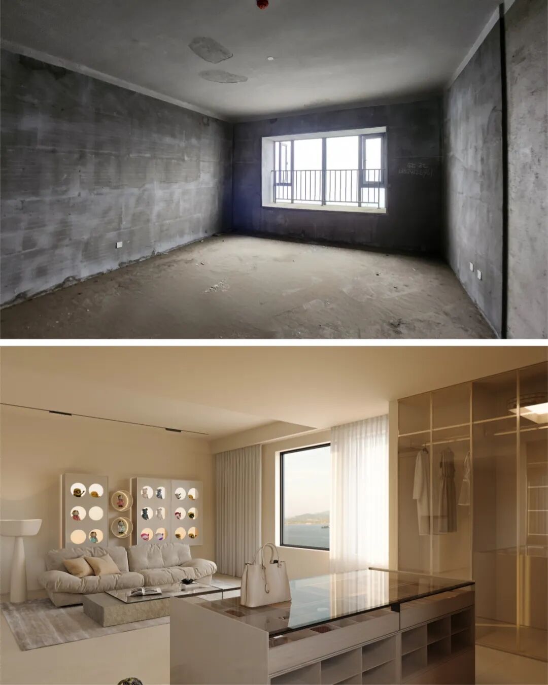 方案新作|550㎡滑梯复式，00后夫妻的自在游乐场-25