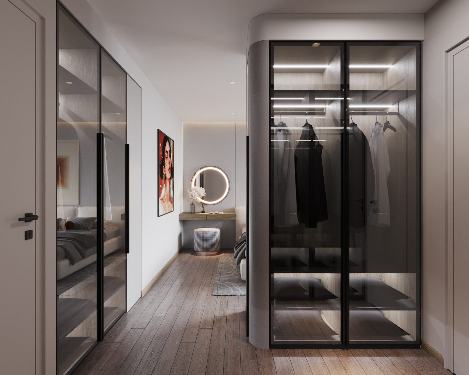 现代轻奢平层丨新加坡丨Nguyen Huu Cong-2