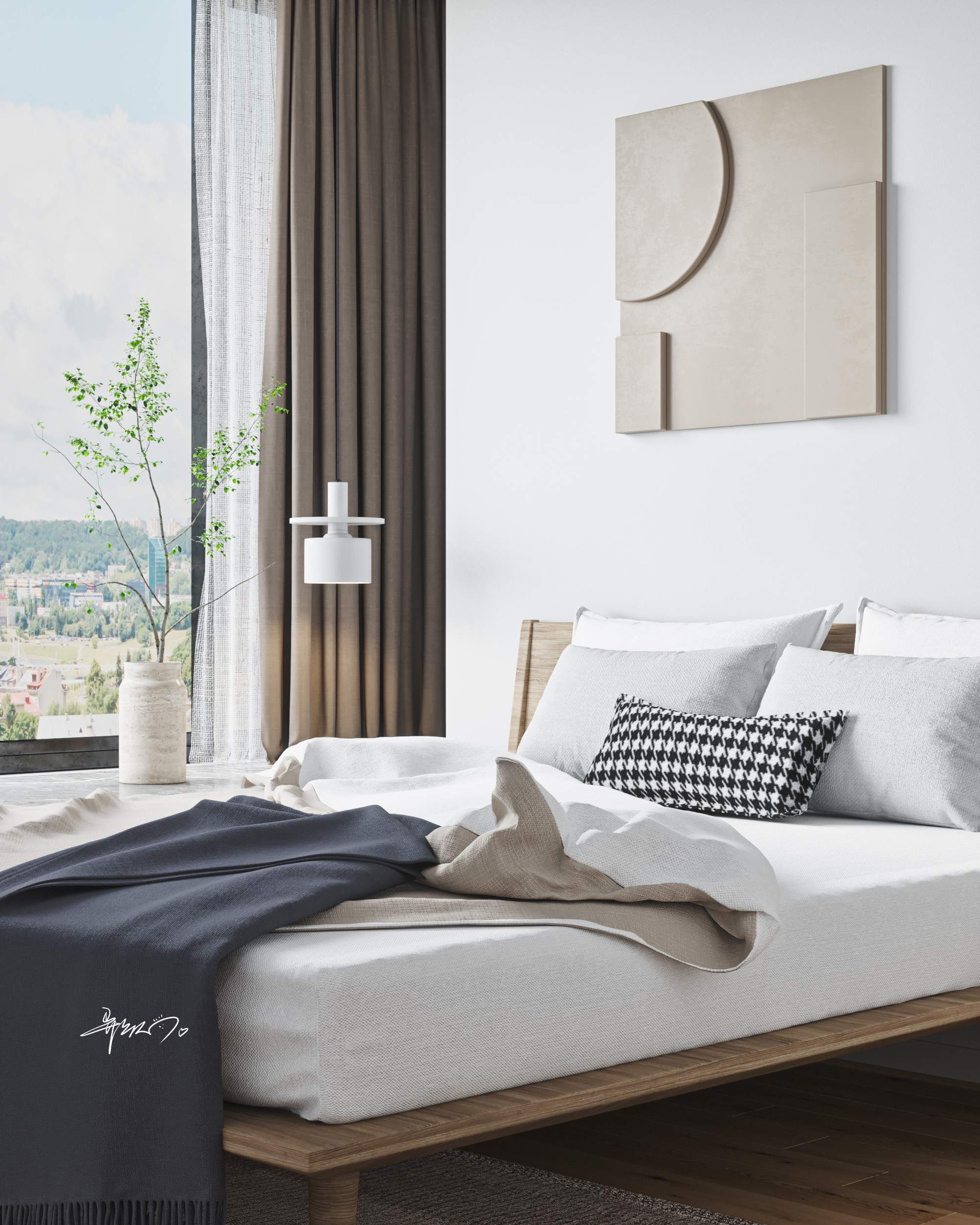 北欧简约风办公空间设计-13