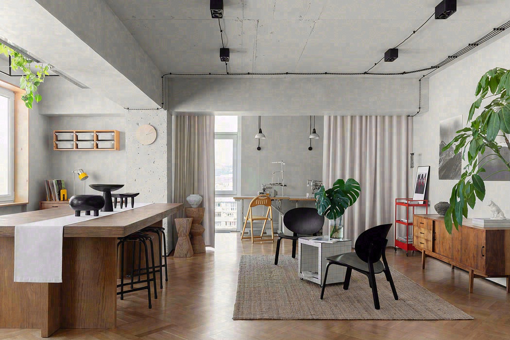 图列巴耶娃公寓丨哈萨克斯坦阿拉木图丨Viktoriya Azerbaeva-1