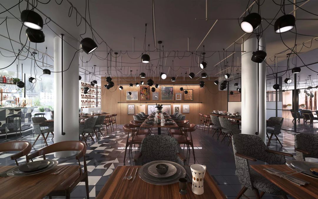 伦敦地标建筑 One Blackfriars 酒店综合体,现代设计闪耀泰晤士河畔-46