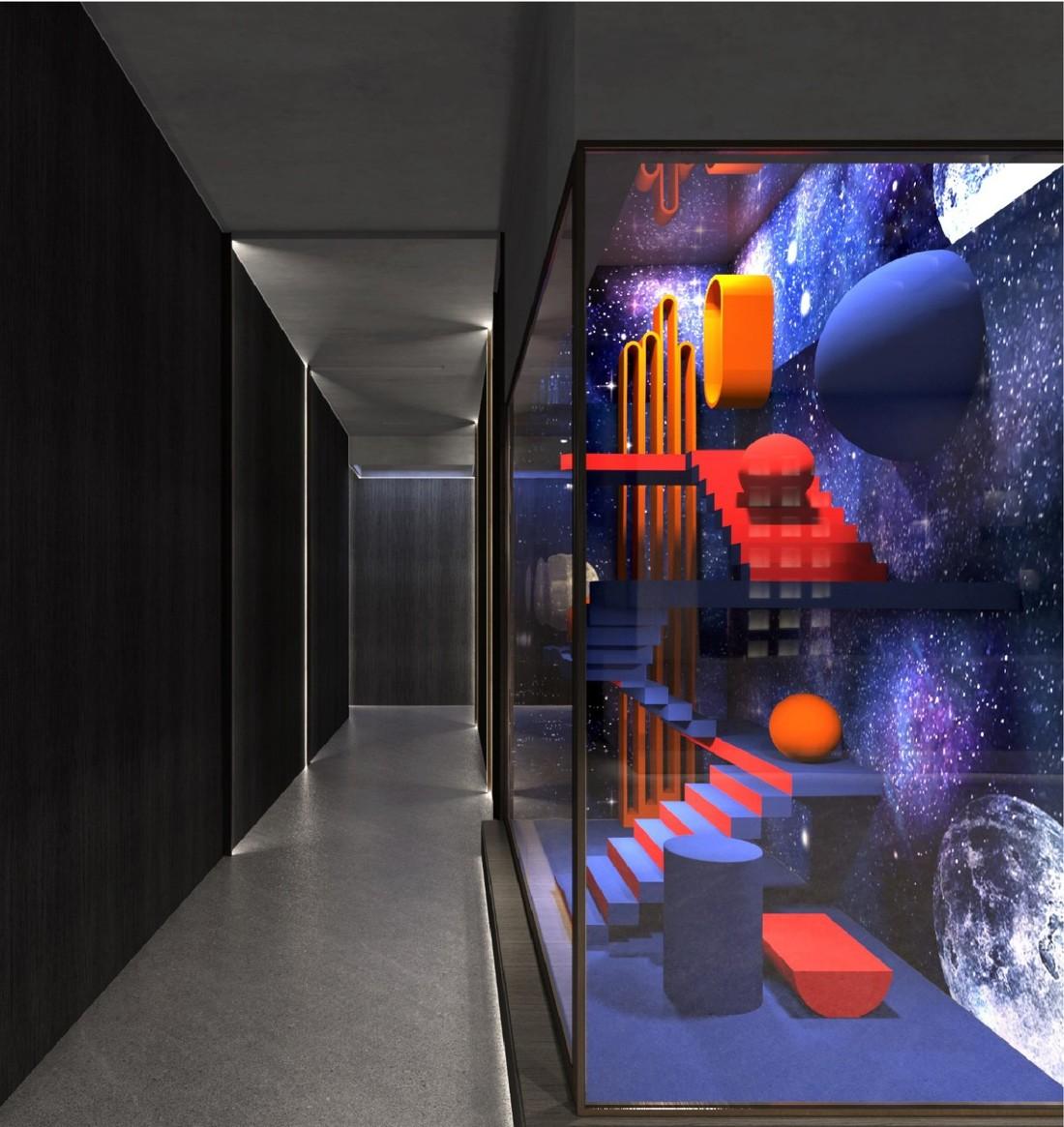 未来主义影院设计 | 多元化空间与材质的完美融合-9