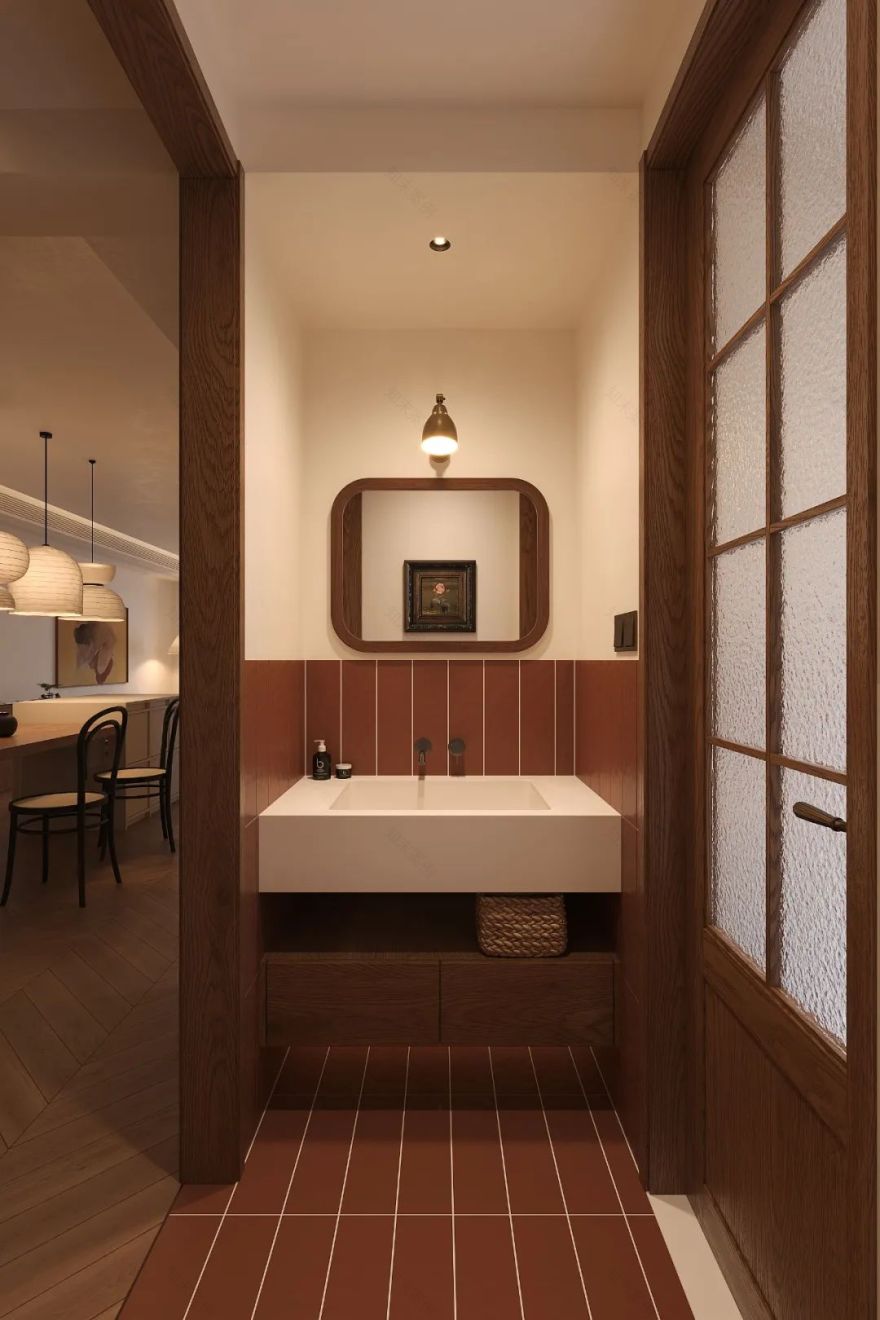 复古原木风!极度舒适惬意的家丨中国深圳丨壹贰壹捌设计事务所-46