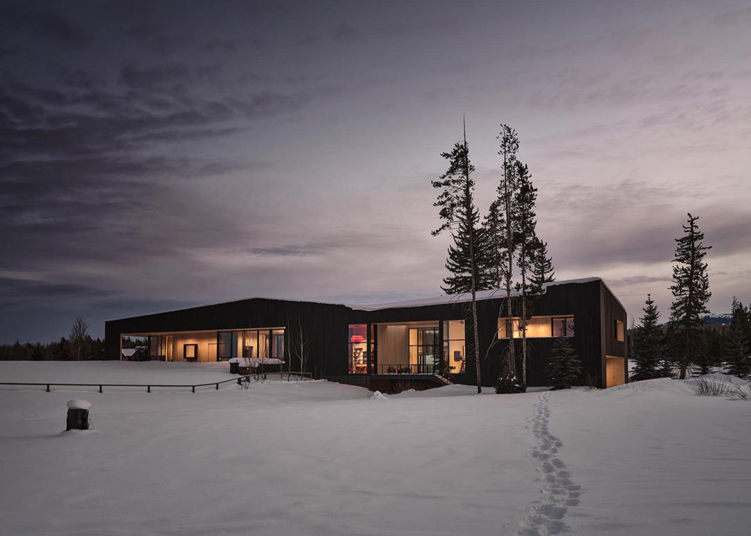 Black Fo· Ranch 牧场设计丨美国怀俄明丨CLB Architects-48