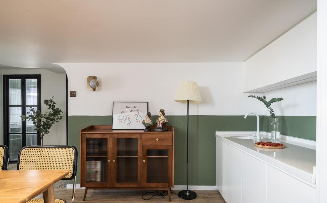 王一樹打造 76㎡中古风理想居所,优化空间动线与收纳-54