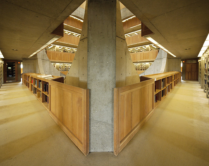 美国埃克塞特学院图书馆丨路易斯·伊斯多·卡恩（Louis Isadore Kahn）-35