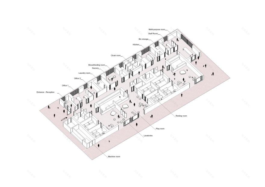 Crèche The Squirrels Kindergarten / Goffart-Polomé Architectes-21
