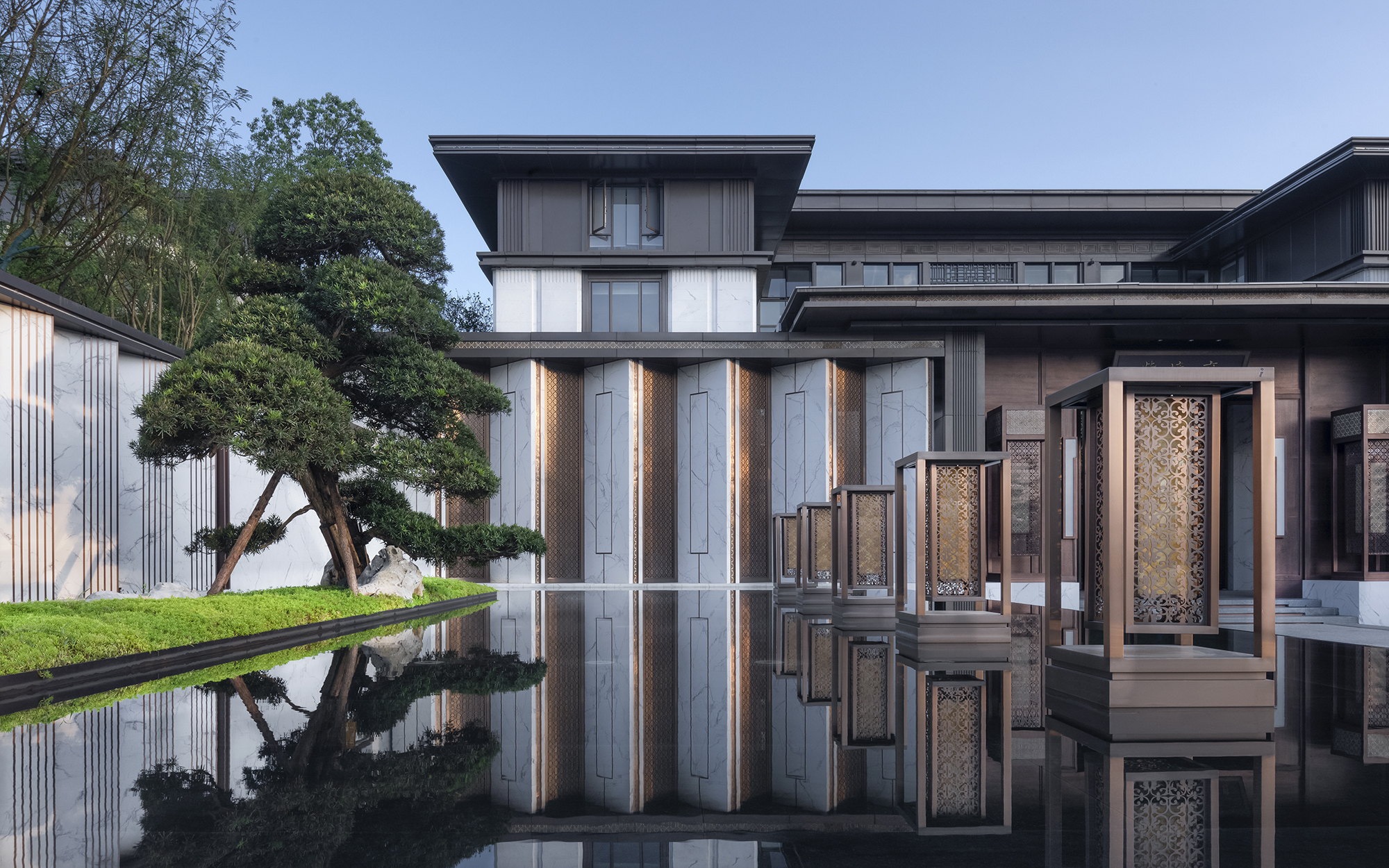 贵阳北大资源紫境府示范区景观-7