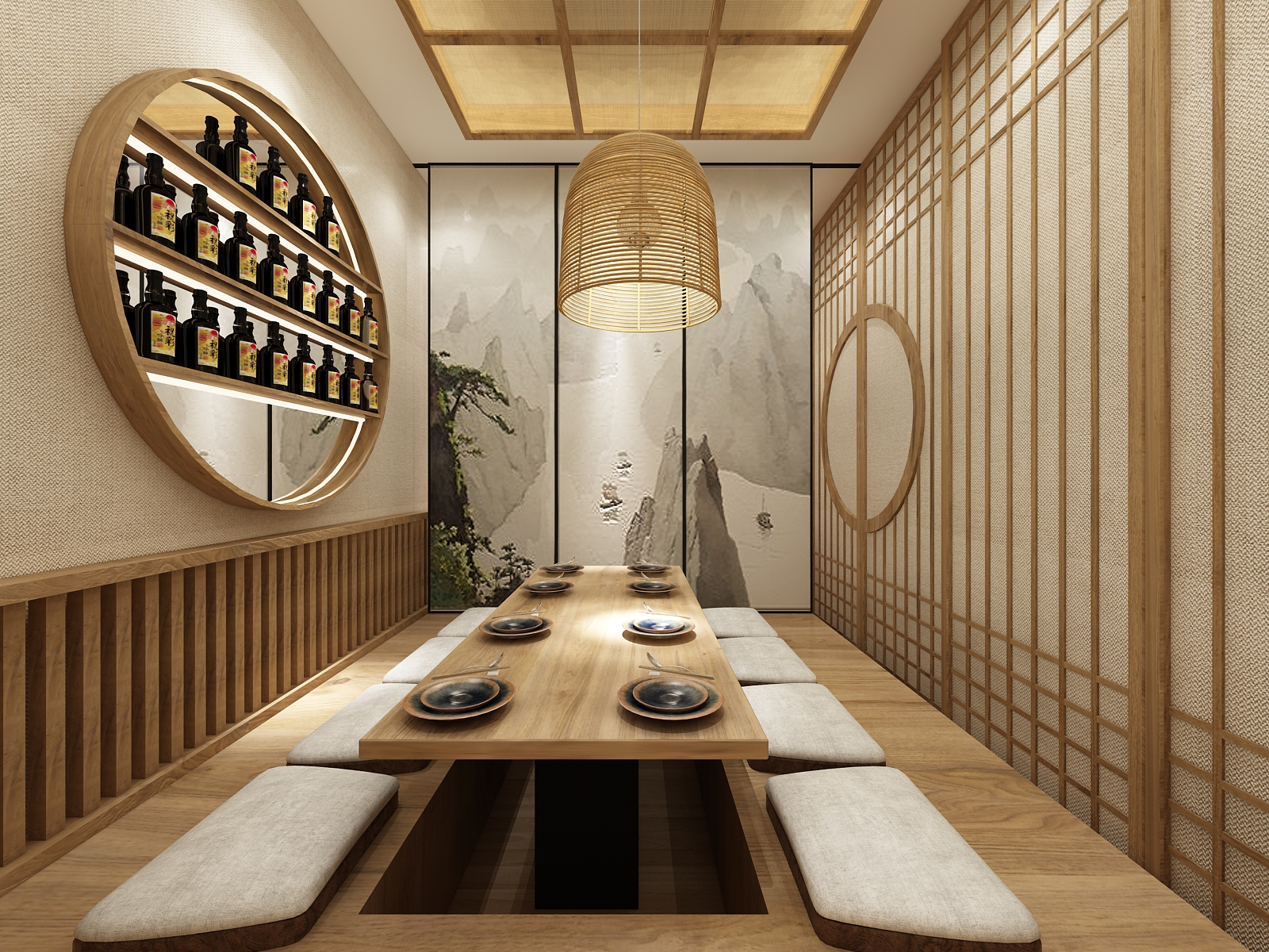 JAPANESE RESTAURANT DESIGN - SUSHI KO-6