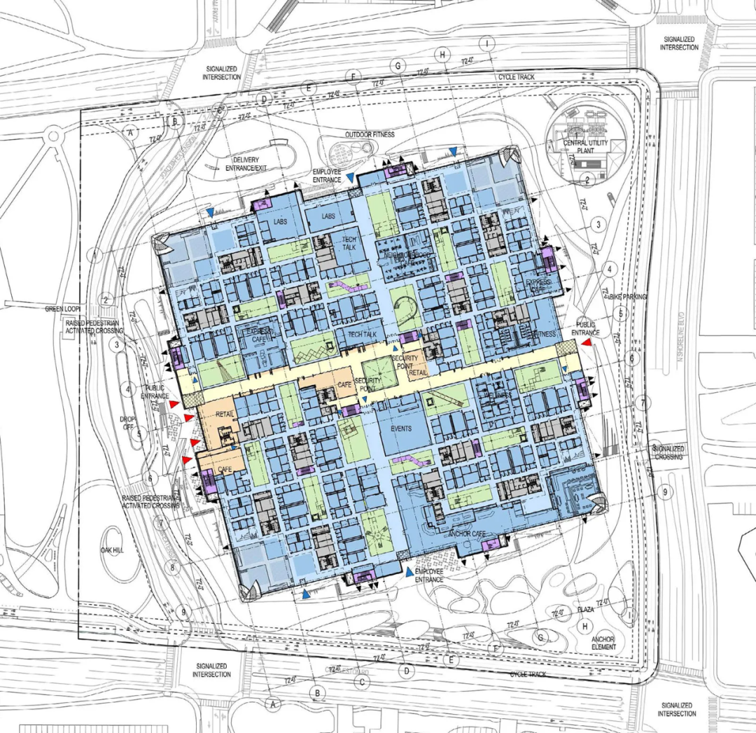 谷歌新总部 · 人性化可持续的办公空间丨美国加利福尼亚丨BIG,Heatherwick,Google设计总监和工程团队-72