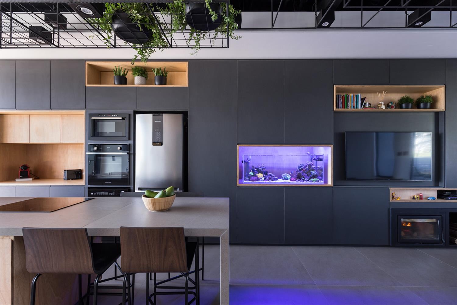 巴西 RS 市住宅室内设计-4