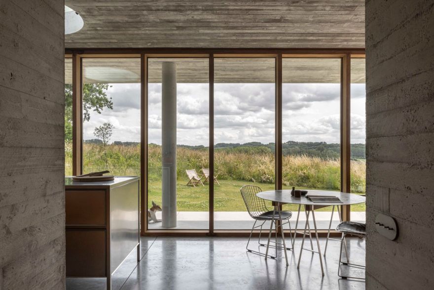 比利时根特附近的混凝土平房住宅丨室内建筑师Peggy de Coninck与ABS Bouwteam-12